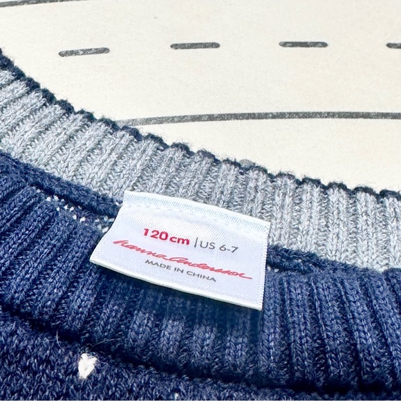 Hanna Andersson Tannenbaum Sweater In Cotton & Merino - Picture 3 of 5